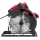 Red Technic Kézi Körfűrész – 2300W, 185mm tárcsa – 65mm vágásmélység (RTRPT0007)