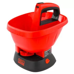   Red Technic Akkumulátoros Kézi Szóró – 3L, 0,5-2,5m szórási szélesség – Vetőmaghoz, műtrágyához, sóhoz (RTSAK0097)