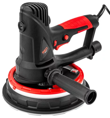Red Technic Kézi Falcsiszoló – 1800W, 180mm, LED világítás – Gipszkartonhoz (RTSDG0135)