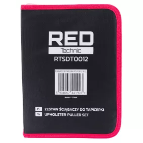   RED TECHNIC Kárpitleszedő és Rádiókiszedő Készlet – 43 részes, Nylon/Fém – Praktikus tokban (RTSDT0012)