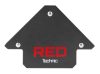 Red Technic Mágneses Hegesztő Szögmérő – 11,5 kg teherbírás, 45°/90°/135° – Lakatosmunkákhoz (RTSKM0025)