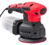RED TECHNIC Excentercsiszoló és Vibrációs Csiszoló – 1300W, 3 az 1-ben, 125mm – Fordulatszám-szabályozós (RTSMO0060)
