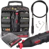 RED TECHNIC Mini Multicsiszoló Készlet – 350W, 300 tartozék, Flexibilis szár – Gravírozáshoz és csiszoláshoz (RTSPT0047)