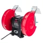   RED TECHNIC Asztali csiszoló – 1700W, ø 200mm – Kétkorongos kivitel (RTSS0084)