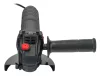 RED TECHNIC Sarokcsiszoló – 1300W, 125mm, Fordulatszám-szabályzós – 10 db vágókoronggal (RTSZK0013)