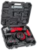 RED TECHNIC Akkumulátoros Sarokcsiszoló – 125mm, 21V, Szénkefementes – 2x 2.0Ah akkuval (RTSZK0140)