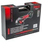   RED TECHNIC Akkumulátoros Sarokcsiszoló – 125mm, 21V, Szénkefementes – 2x 2.0Ah akkuval (RTSZK0140)