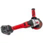   RED TECHNIC Akkumulátoros Sarokcsiszoló – 125mm, 21V, Szénkefementes – 2x 2.0Ah akkuval (RTSZK0140)