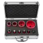   Red Technic Gyémánt Lyukfúró Készlet – 9 részes, 6-68 mm – M14 és HEX adapterrel (RTZOD0046)