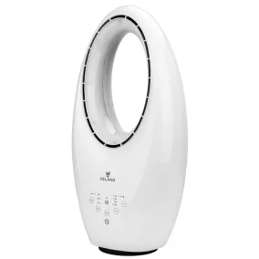   Velano Lapát nélküli ventilátor - 60W, LED világítás, Távirányító - Fehér (VELWEB0001)