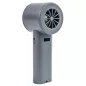   Velano Kézi Ventilátor – 4000 mAh, Hűtőpanellel, LCD kijelzővel – Szürke/Lila (VELWEBR0006)