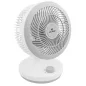   Velano Asztali Ventilátor – 50W, 3 sebességfokozat, Oszcilláció, Aromaterápia – Fehér (VELWEBS0008)