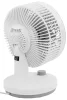 Velano Asztali Ventilátor – 50W, 3 sebességfokozat, Oszcilláció, Aromaterápia – Fehér (VELWEBS0008)