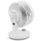   Velano Asztali Ventilátor – 50W, 3 sebességfokozat, Oszcilláció, Aromaterápia – Fehér (VELWEBS0008)