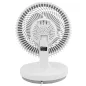   Velano Asztali Ventilátor – 50W, 3 sebességfokozat, Oszcilláció, Aromaterápia – Fehér (VELWEBS0008)
