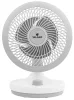 Velano Asztali Ventilátor – 50W, 3 sebességfokozat, Oszcilláció, Aromaterápia – Fehér (VELWEBS0008)