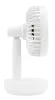 Velano Asztali Ventilátor – 1200 mAh Akkumulátor, 3 sebességfokozat – Fehér (VELWEBS0012)
