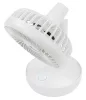 Velano Asztali Ventilátor – 1200 mAh Akkumulátor, 3 sebességfokozat – Fehér (VELWEBS0012)
