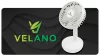 Velano Asztali Ventilátor – 1200 mAh Akkumulátor, 3 sebességfokozat – Fehér (VELWEBS0012)