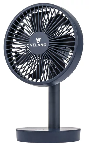 Velano Asztali Ventilátor – 4000 mAh Akkumulátor, 4 sebességfokozat – Vezeték nélküli (VELWEBS0018)