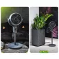   Velano Álló ventilátor – 50W, Távirányító, 15h Időzítő – Állítható magasság (VELWEP0013)