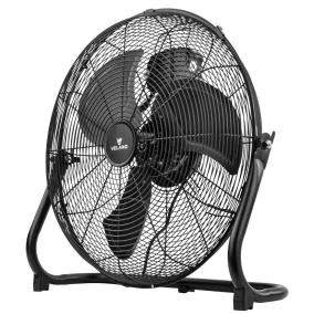   Velano Ipari Padlóventilátor – 125W, 50cm, 3 sebességfokozat – Fekete (VELWEP0015)