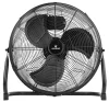 Velano Ipari Padlóventilátor – 125W, 50cm, 3 sebességfokozat – Fekete (VELWEP0015)