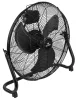 Velano Ipari Padlóventilátor – 125W, 50cm, 3 sebességfokozat – Fekete (VELWEP0015)