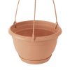 Agro Függő Virágtartó Terrakotta 24 cm csomag