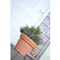 Decora Terrakotta Virágtartó Dombormintás 35 cm