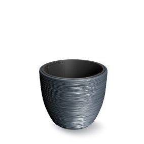 Furu Antracit Bordázott Kaspó 35 cm