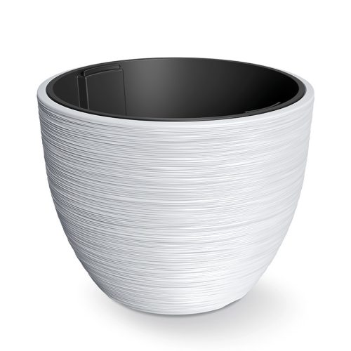 Furu Elegance Bordázott Kaspó Fehér 57 cm