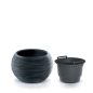 Furu Bowl Gömbölyű Kaspó Világosszürke 44 cm