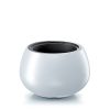 Prosperplast Heos Modern Műanyag Virágtartó Fehér 43,6 cm