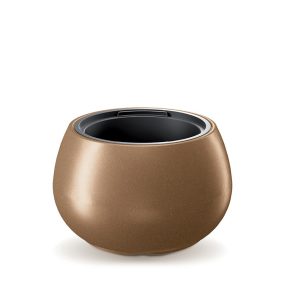 Heos ECO Wood Gömbölyű Virágcserép Natúr-Öko 43,6 cm