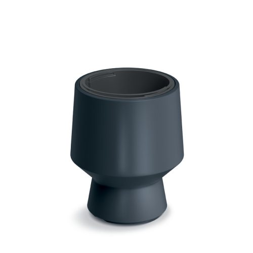 Heos Designer Virágcserép Antracit 27 cm