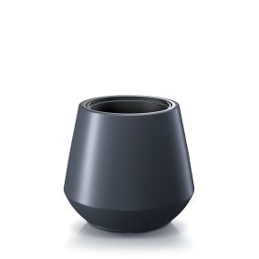 Heos Prémium Műanyag Virágcserép Antracit 39,5 cm