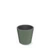 Milly Bordázott Kaspó Fenyőzöld 23,8 cm