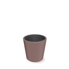 Milly Bordázott Kaspó Marsala 24 cm