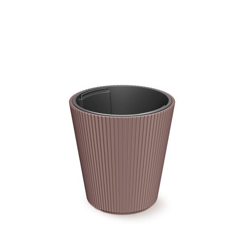 Milly Bordázott Kaspó Marsala 30 cm