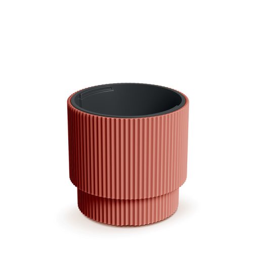 Milly Bordázott Kültéri Virágtartó Réz 39,5 cm