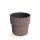Milly Bordázott Műanyag Virágcserép Marsala 29.9 cm
