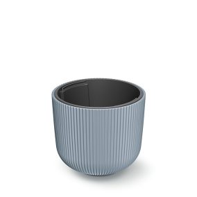 Milly Bordázott Beltéri Virágtartó Világosszürke 30 cm