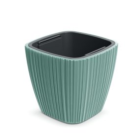 Oro Square Zsálya Négyzetes Bordázott Virágcserép 29 cm