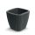 Oro Bordázott Műanyag Virágcserép Sötétszürke 39 cm