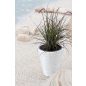 Sand Kültéri Virágtartó Donica Szürke Kő Hullámmintás 38,8 cm