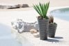 Sand Kollekció Dekoratív Kaspó Fehér 38,8 cm Hullámmintás