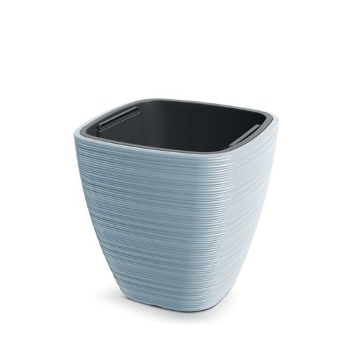 Vena Square Négyzetes Virágtartó Világosszürke 29 cm