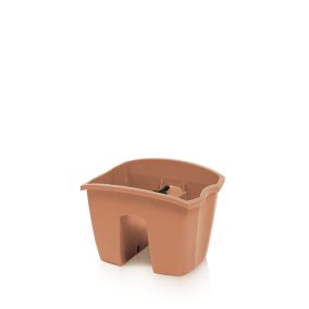 Crown 242 Terrakotta Erkélyláda Öntapadós Rögzítéssel