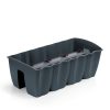 Crown 580 Antracit Műanyag Erkélyláda